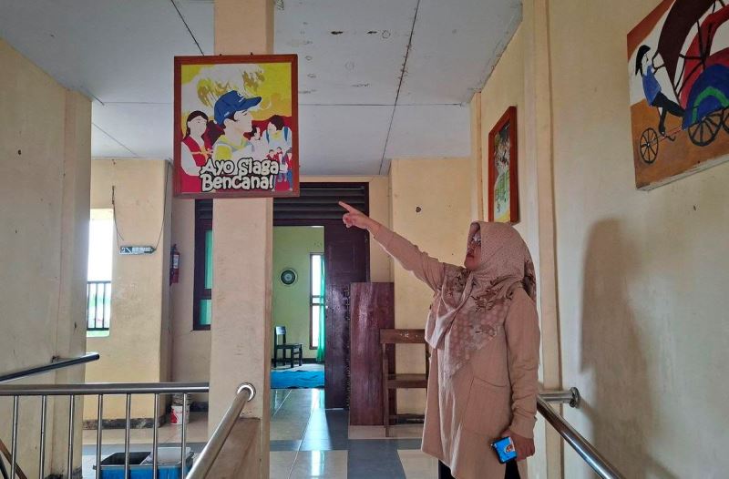 Siswa SLB Negeri 3 Kota Bengkulu Rutin Gelar Simulasi Hadapi Gempa