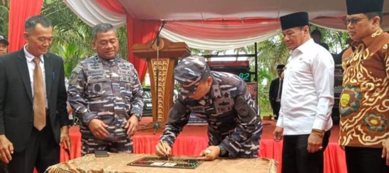 Pembangunan Klaster Kampung Bahari Nusantara Seluma Ditinjau Aspotmar Kasal 