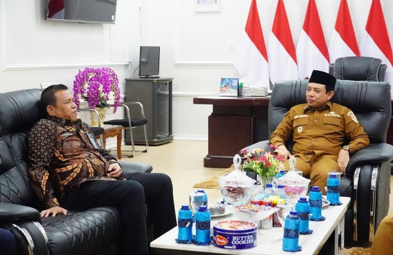 Walikota Bengkulu Bahas  Penanganan Kasus  Stunting Bersama BKKBN