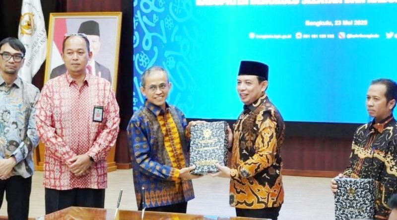 Alhamdulillah, Kota Bengkulu  Raih WTP Tujuh Kali  Berturut-turut