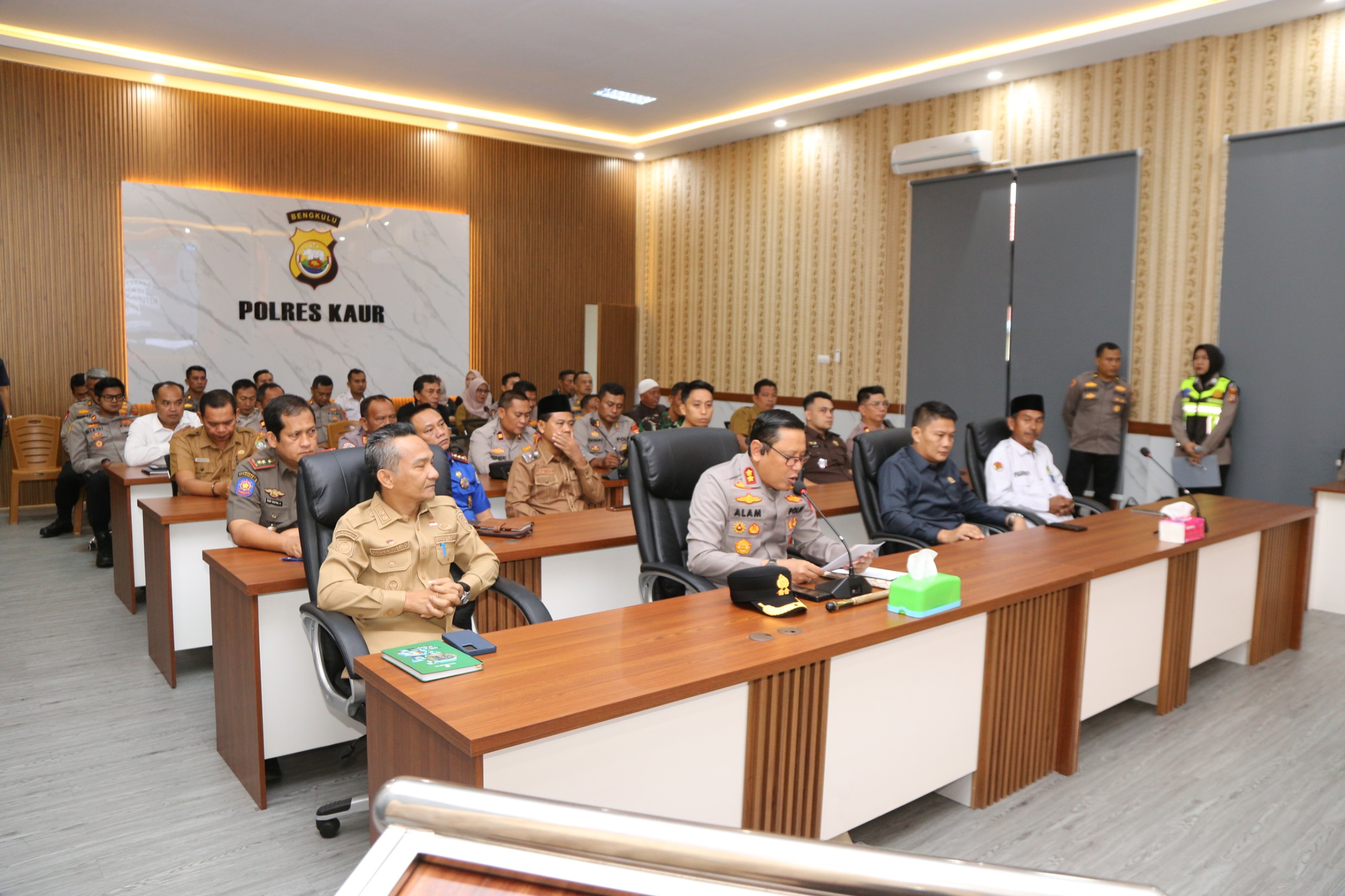 Polres Kaur Siapkan 3 Pos Pengamanan Idul Fitri 1447 H