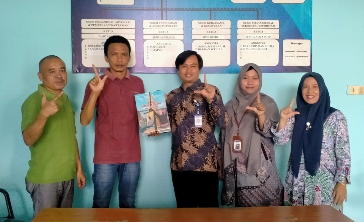 Susun Peta Penggerak Literasi, Kantor Bahasa Bengkulu Kunjungi PWI Mukomuko