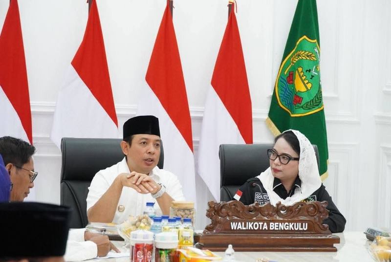 Walikota Sambut  Anggota  DPD RI di Balai Kota Merah Putih