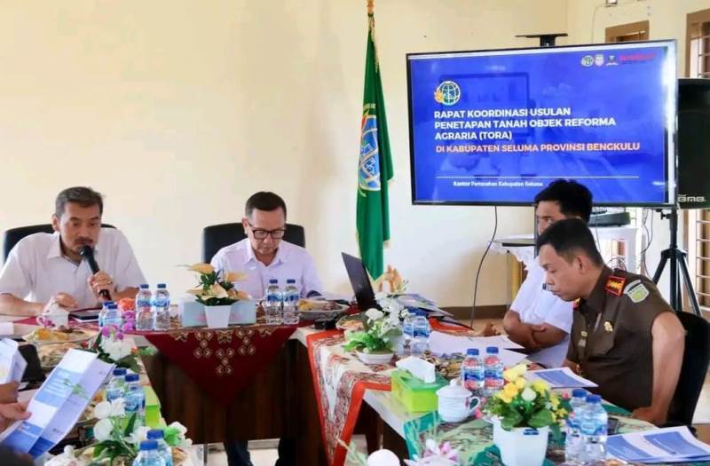 BPN Seluma Usulkan Penetapan Tanah Objek Reforma Agraria, Meminimalisir Konflik Tanah