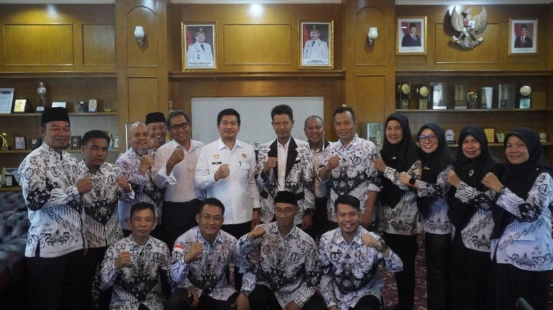 PGRI  Audiensi dengan Bupati Bengkulu Utara, Ada Apa?