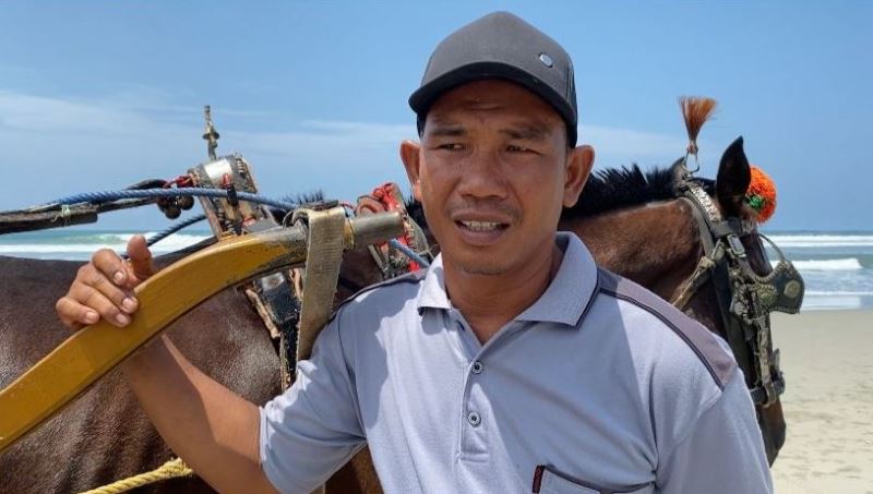 Alat  Transportasi Tradisional Delman Masih Banyak Diminati Pecinta Dunia Pariwisata Bengkulu