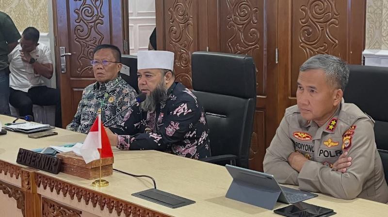 Jelang Lebaran, Pemerintah Provinsi Bengkulu Gelar Rapat Koordinasi Bersama Forkopimda