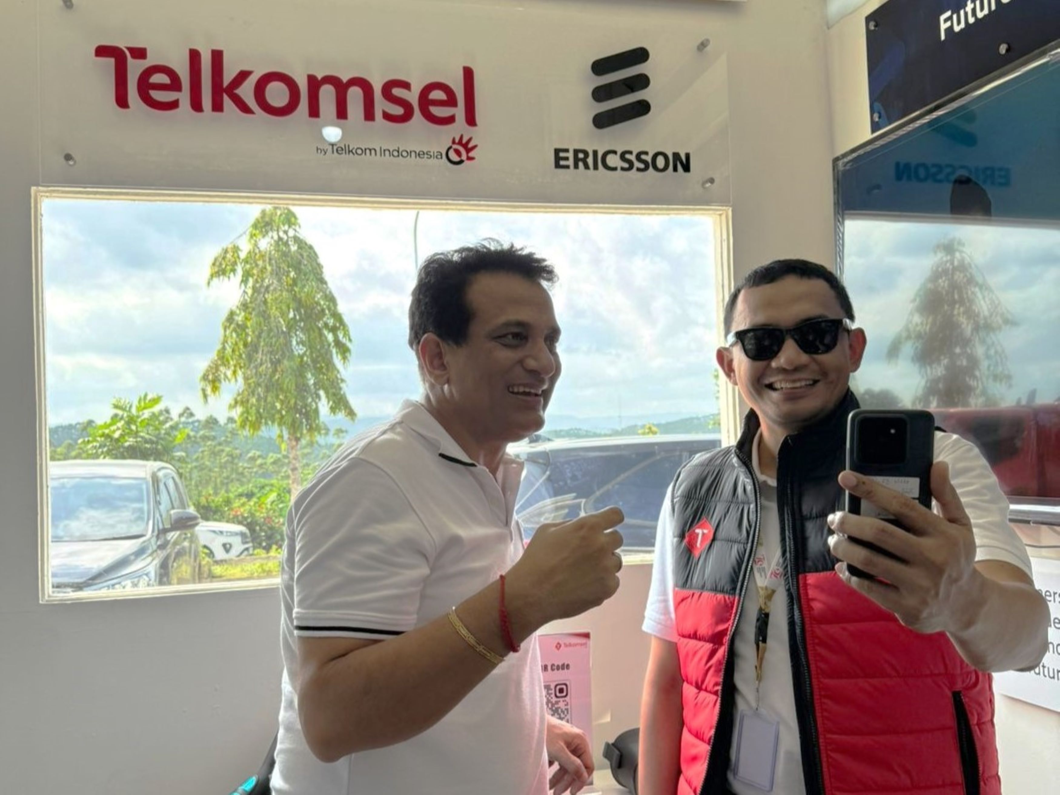 Sukses, Kolaborasi Telkomsel dan Ericsson Siarkan Upacara Kemerdekaan RI di IKN Menggunakan Sinyal 5 G