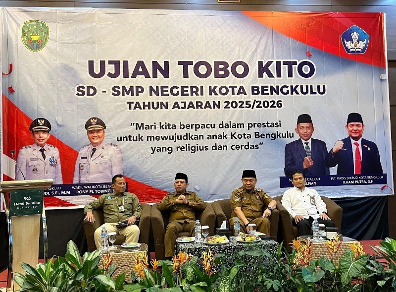  Ujian Tobo Kito Tingkat SD  dan SMP  Digelar  di Hotel Santika