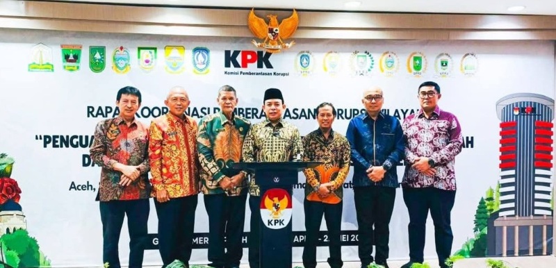 Walikota Bengkulu  Konsen dan Komitmen Melakukan Pencegahan Korupsi