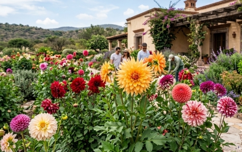 Ini Fakta Unik di Balik Keindahan Bunga Dahlia