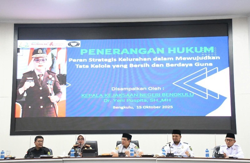 Walikota  Dukung Program   Kejaksaan Negeri Bengkulu
