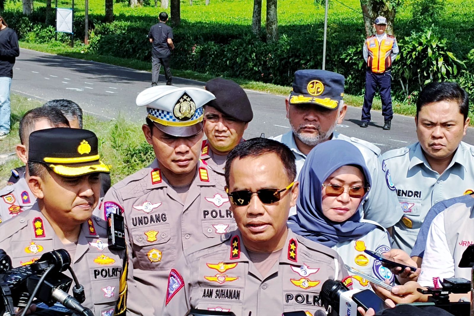 Korban Kecelakaan Bus Pariwisata yang Terguling di Ciater Subang Mendapat Santunan Jasa Raharja