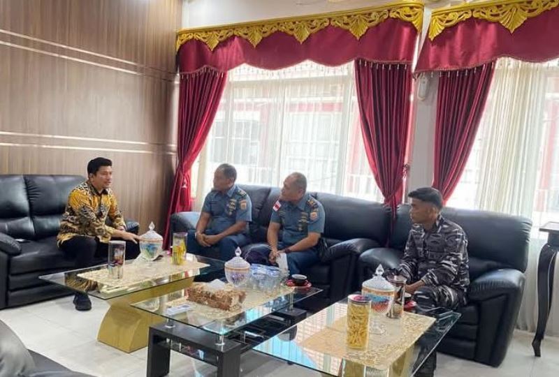 Bupati Bengkulu Utara Sambut Baik Kunjungan Kerja Paspotmar Lanal Bengkulu