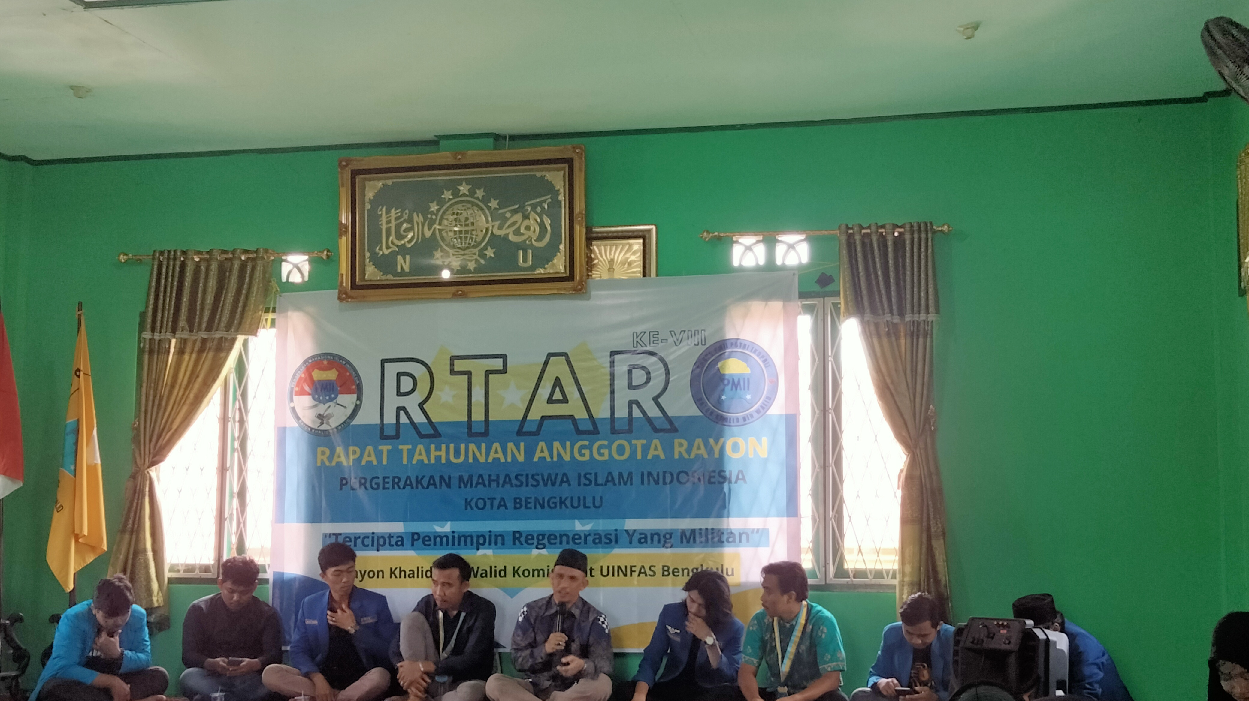 PMII Rayon KBW Komisariat UIN FAS Adakatan Rapat Tahunan