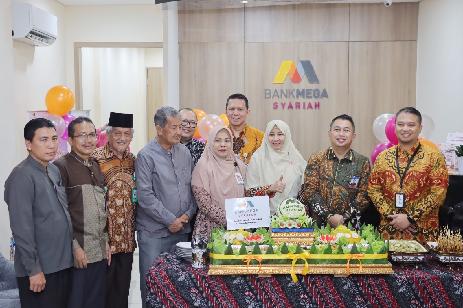 Bank Mega Syariah KCP Bengkulu Terus Berkembang dan Makin Maju