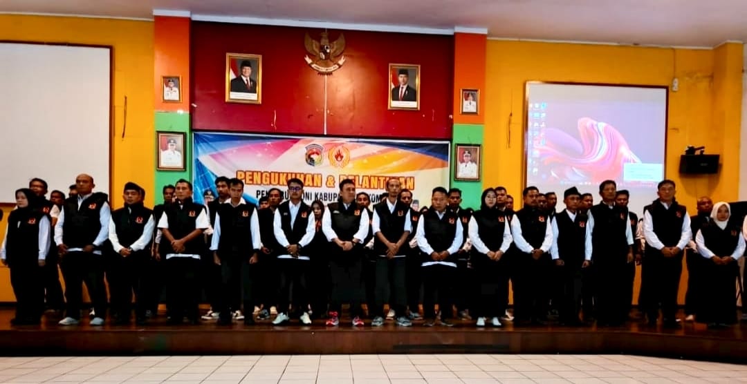 Ada Kabar Baik dari Gub di Momen Pelantikan Pengurus KONI Mukomuko