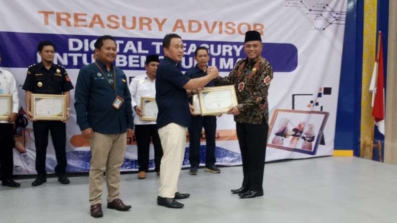 Kemenag Benteng Dapat Penghargaan dari Kantor Pelayanan Perbendaharaan Negara Bengkulu