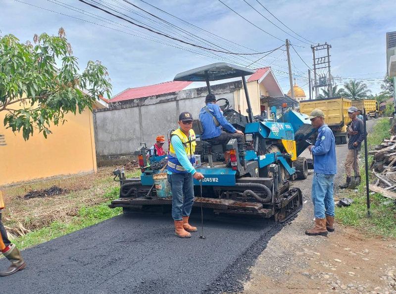 Walikota Bengkulu  Realisasikan Program   Jalan Mulus di Pematang Gubernur