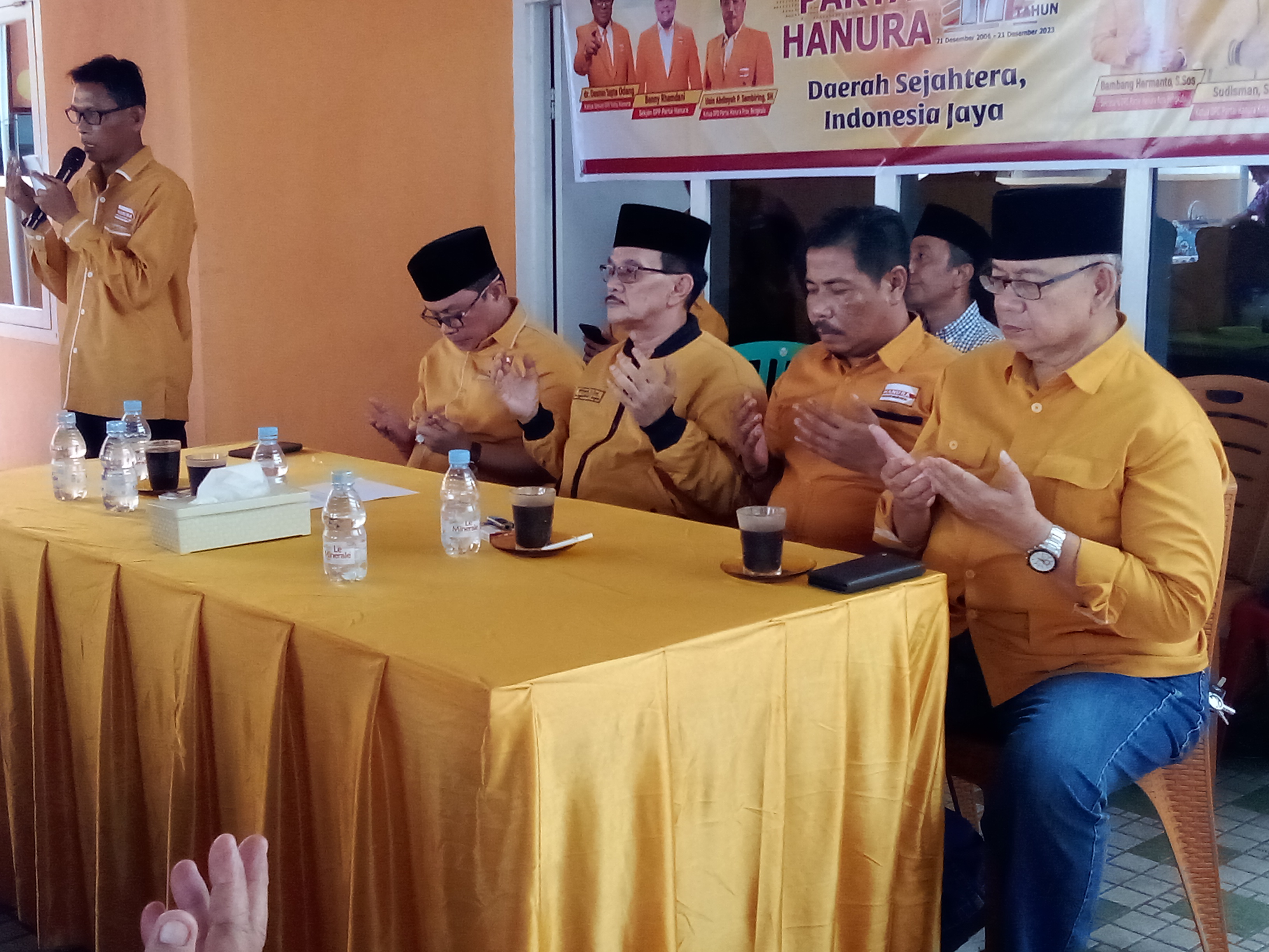 HUT KE 17, DPC Hanura Bengkulu Berdoa Agar jadi Pemenang Pemilu 2024 dan Ganjar jadi Presiden 