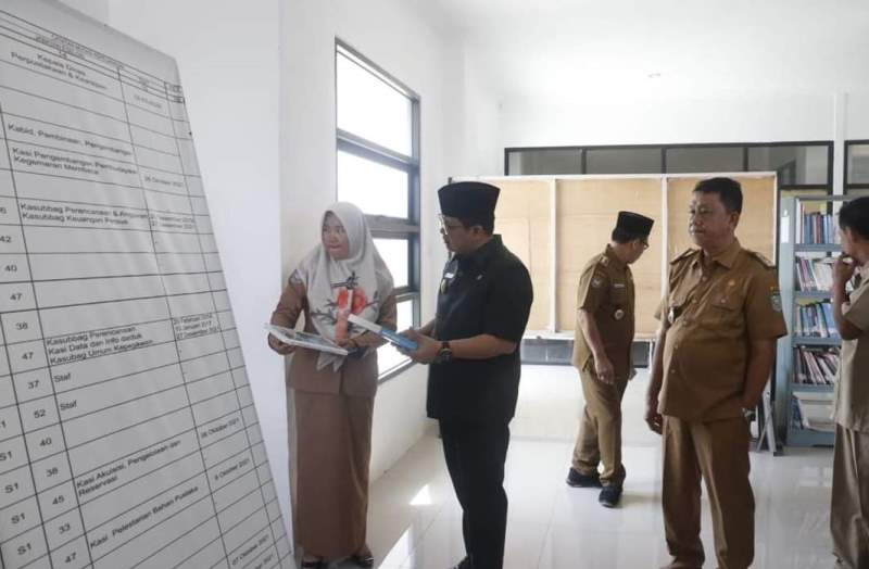 PJs Bupati Seluma Pantau OPD Hingga Kecamatan