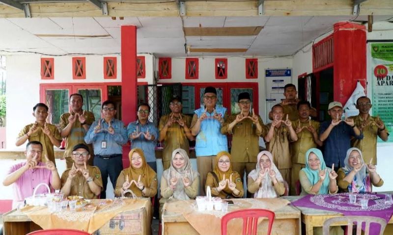 Pemkab Bengkulu Selatan Laksanakan Penilaian Perluasan Desa Anti Korupsi di Lubuk Sirih Ilir