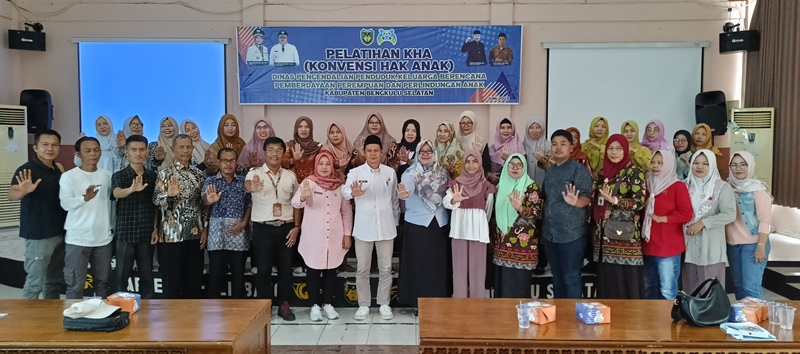 DPPKBP3 Bengkulu Selatan Adakan Pelatihan Terkait Konvensi Hak-Hak Anak