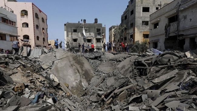 Dampak Perang Israel-Palestina, Bangunan Sekolah jadi Tempat Pengungsian, KBM Lumpuh Total