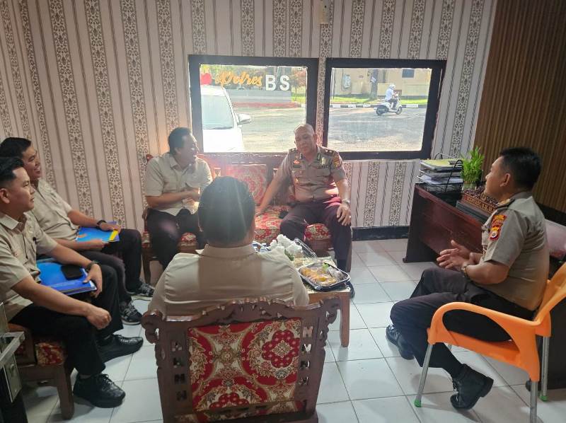 Terima Kunjungan Ombudsman, Polres Bengkulu Selatan Terus Tingkatkan Pelayanan
