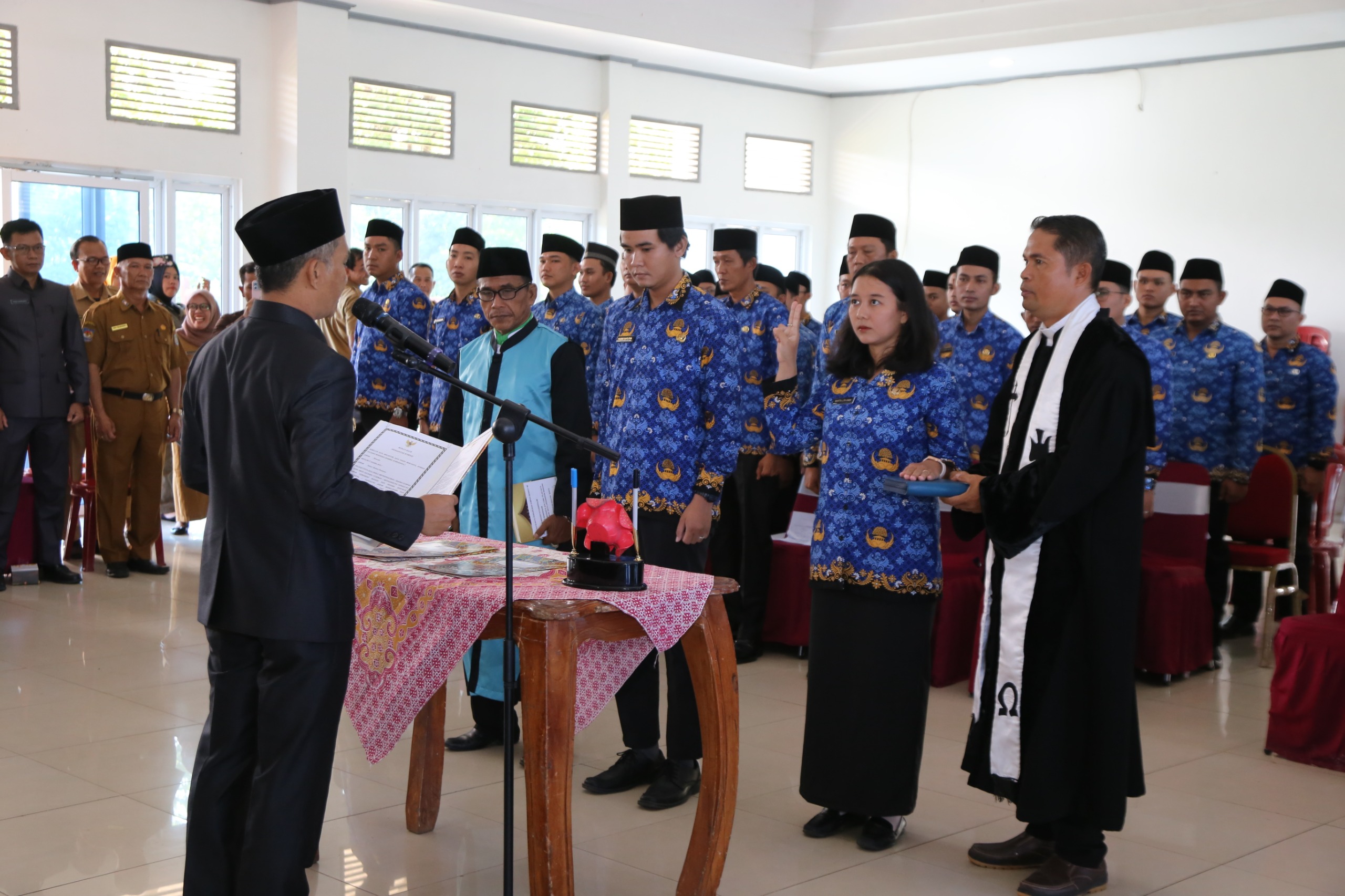 84 CPNS Resmi Jadi PNS, Wakil Bupati Kaur Tekankan Profesionalisme dan Integritas
