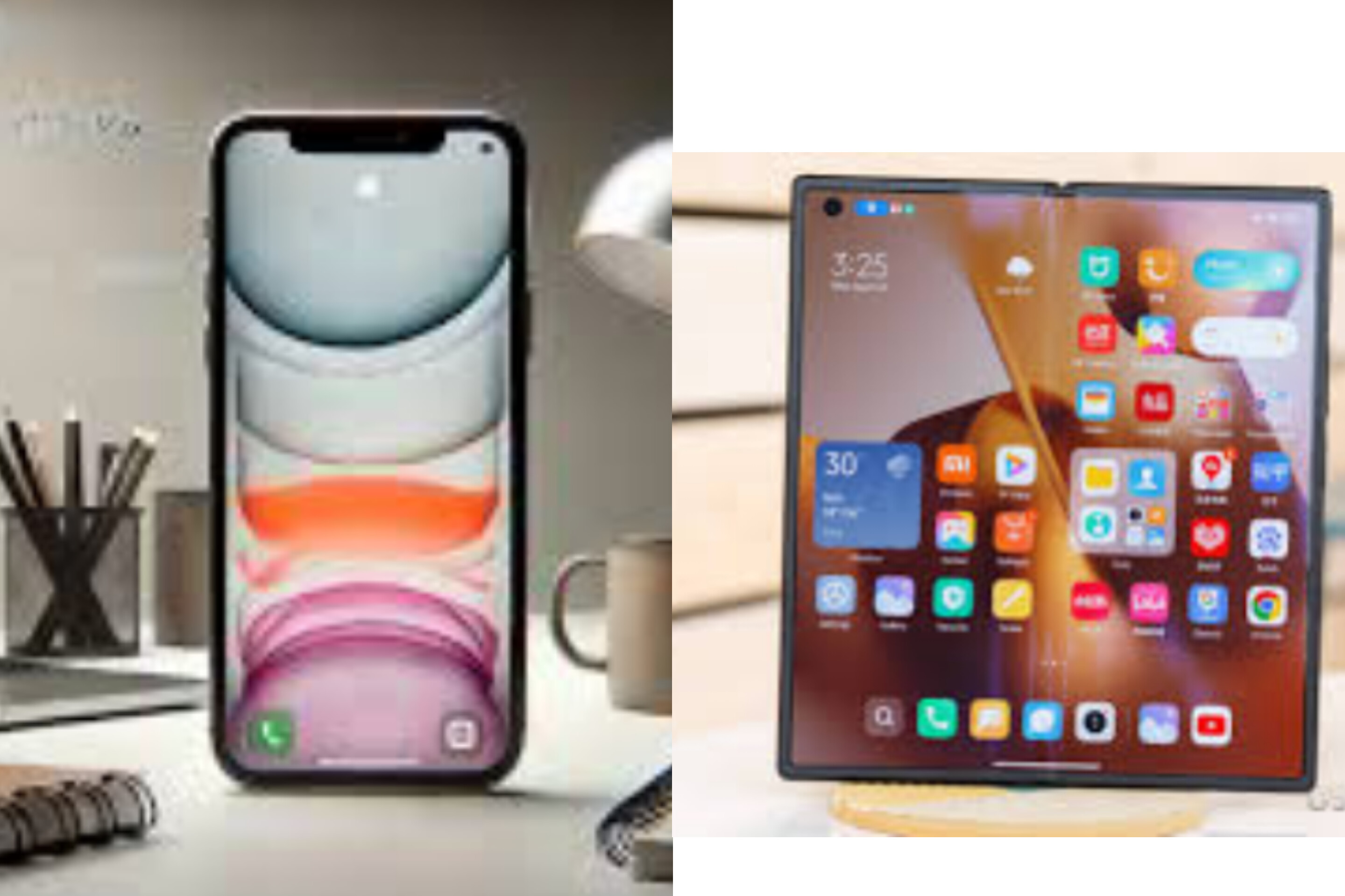 Persaingan Ponsel dengan Layar Terbaik: Xiaomi Mix Fold 3 vs iPhone 15 Pro Max