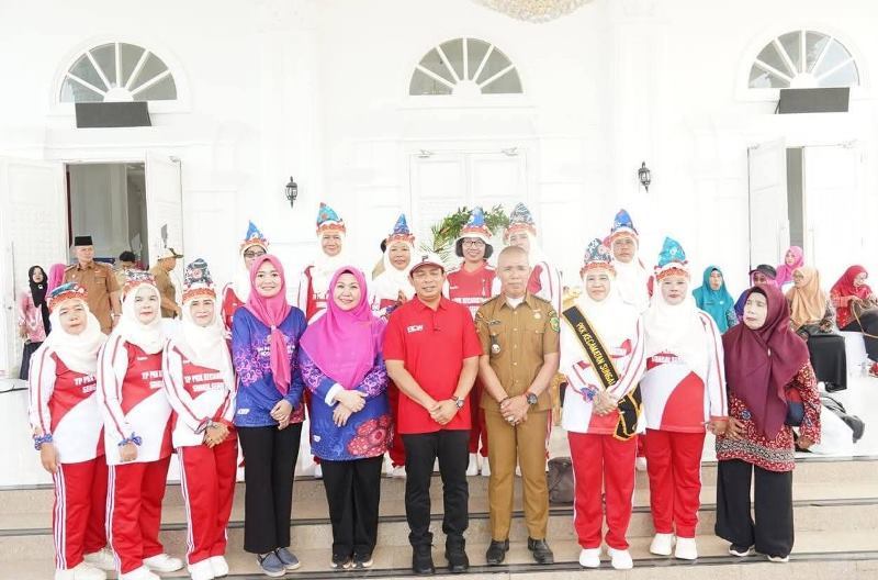 Jambore Kader PKK Tingkat Kota Bengkulu  Dibuka Walikota