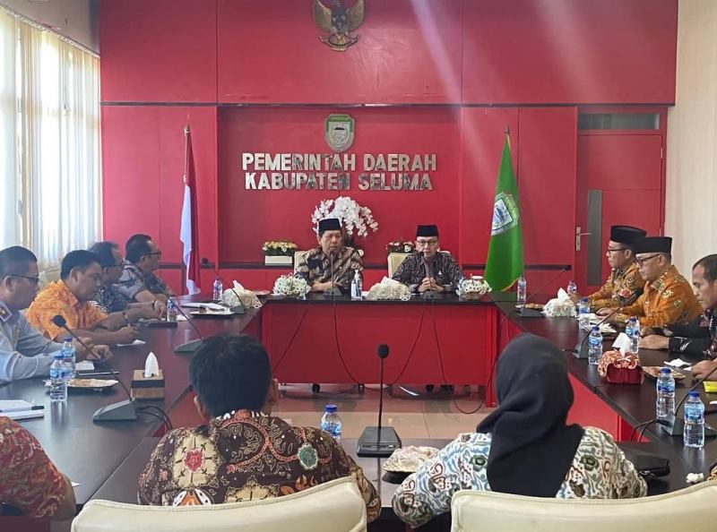 Gelar Rakor,  Pemkab Seluma Siapkan Acara Pelantikan dan Penyambutan Bupati Serta Wakil Bupati Terpilih