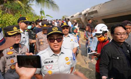 Jasa Raharja Jamin Biaya Perawatan Korban KA Argo Semeru yang Anjlok di Kulon Progo
