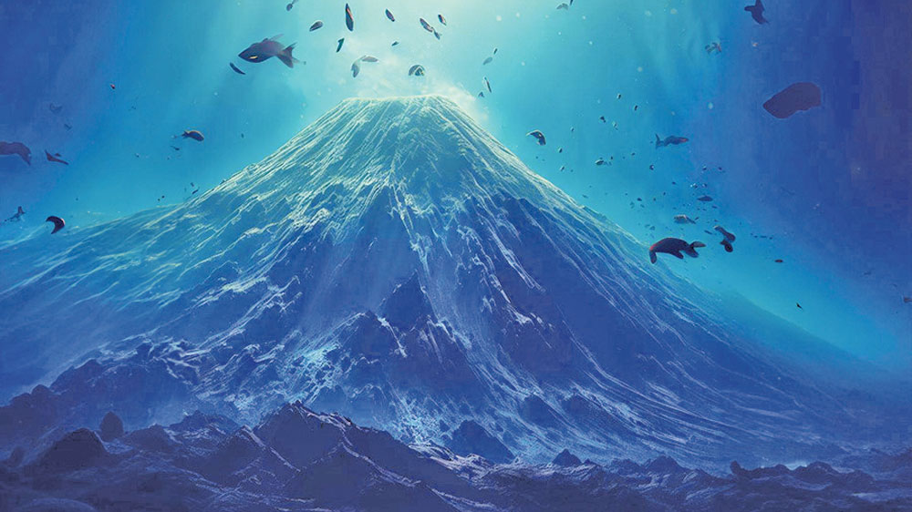 Ada Gunung Api Raksasa di Bawah Laut Bengkulu Berdiameter 50 km Tinggi 4.600 Meter