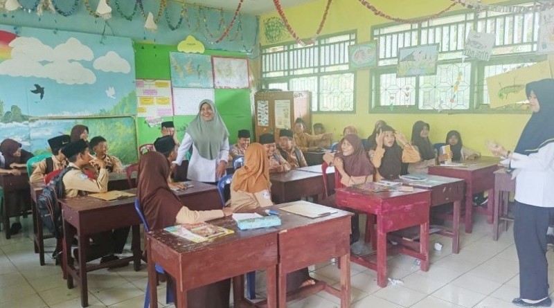 Murid MIN 5 Bengkulu Tengah Diberi Pemahaman Tentang Dampak Bahaya Merokok