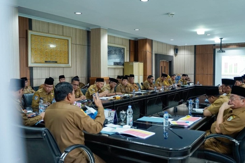 Jangan Lengah, Wagub Bengkulu Ingatkan Dinas PUPR  Percepat Tuntaskan Pekerjaan Proyek Infrastruktur
