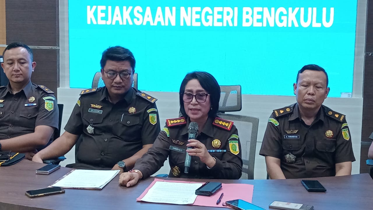 Kejari Bengkulu Tahan Mantan Kepala Cabang Bank Bengkulu Terkait Kasus Korupsi