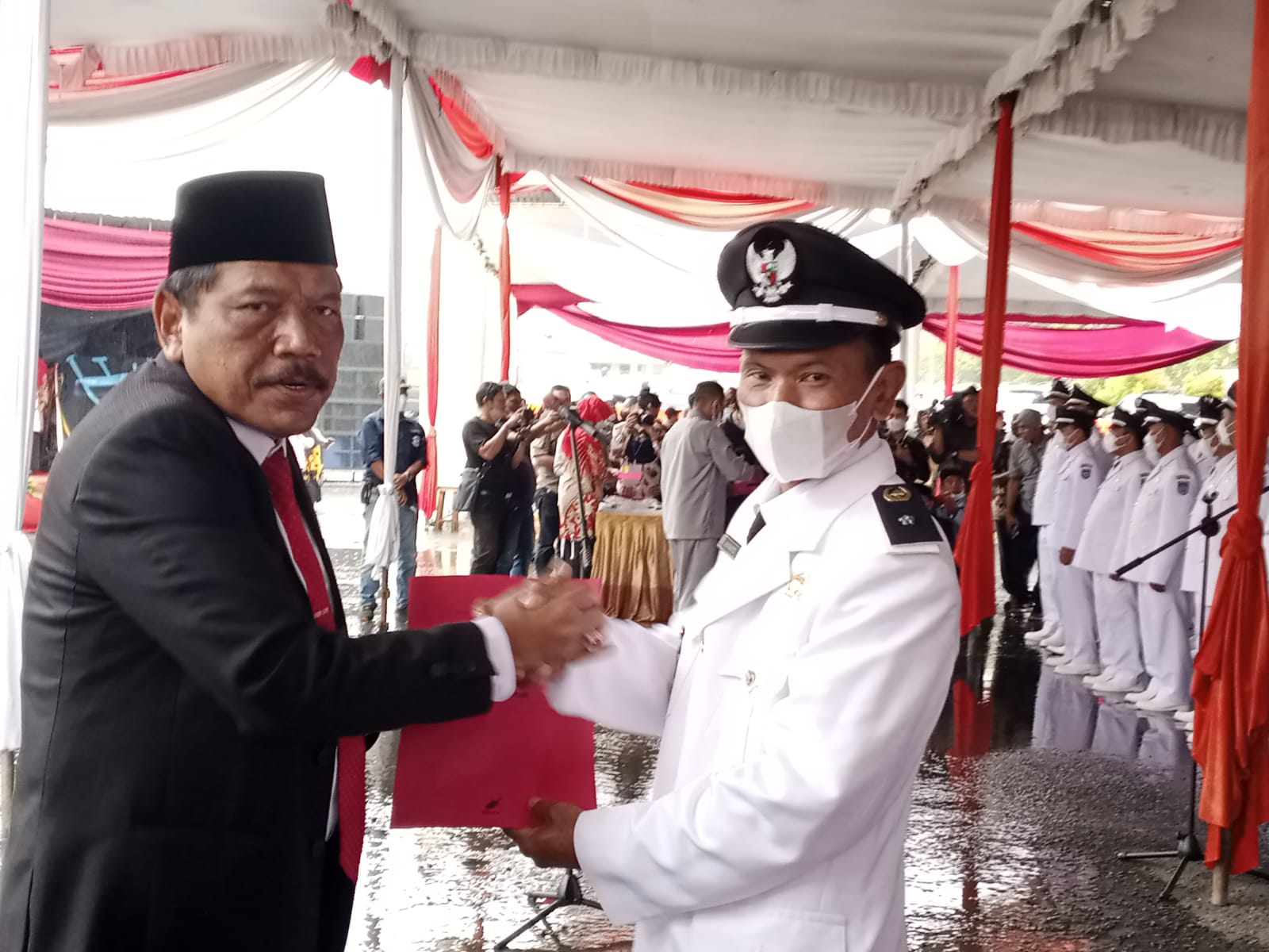 Bupati Mian Lantik Secara Resmi Kades Bumi Harjo