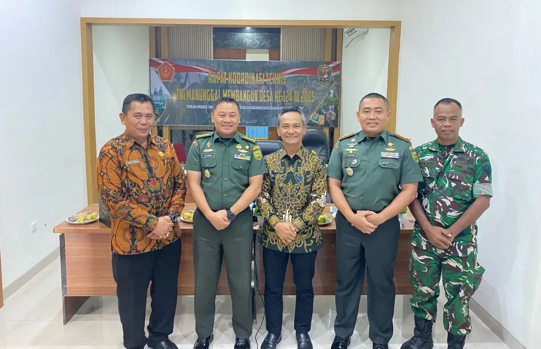 Kodim 0408 Bengkulu Selatan - Kaur Siap   Sukseskan Program TNI Manunggal Membangun Desa