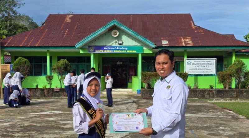 Siswa  MTsN 2 Bengkulu Tengah  Ukir Prestasi Lagi