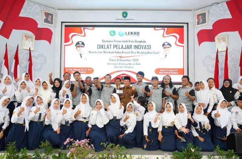 Kota Bengkulu Gelar  Diklat Pelajar Inovasi
