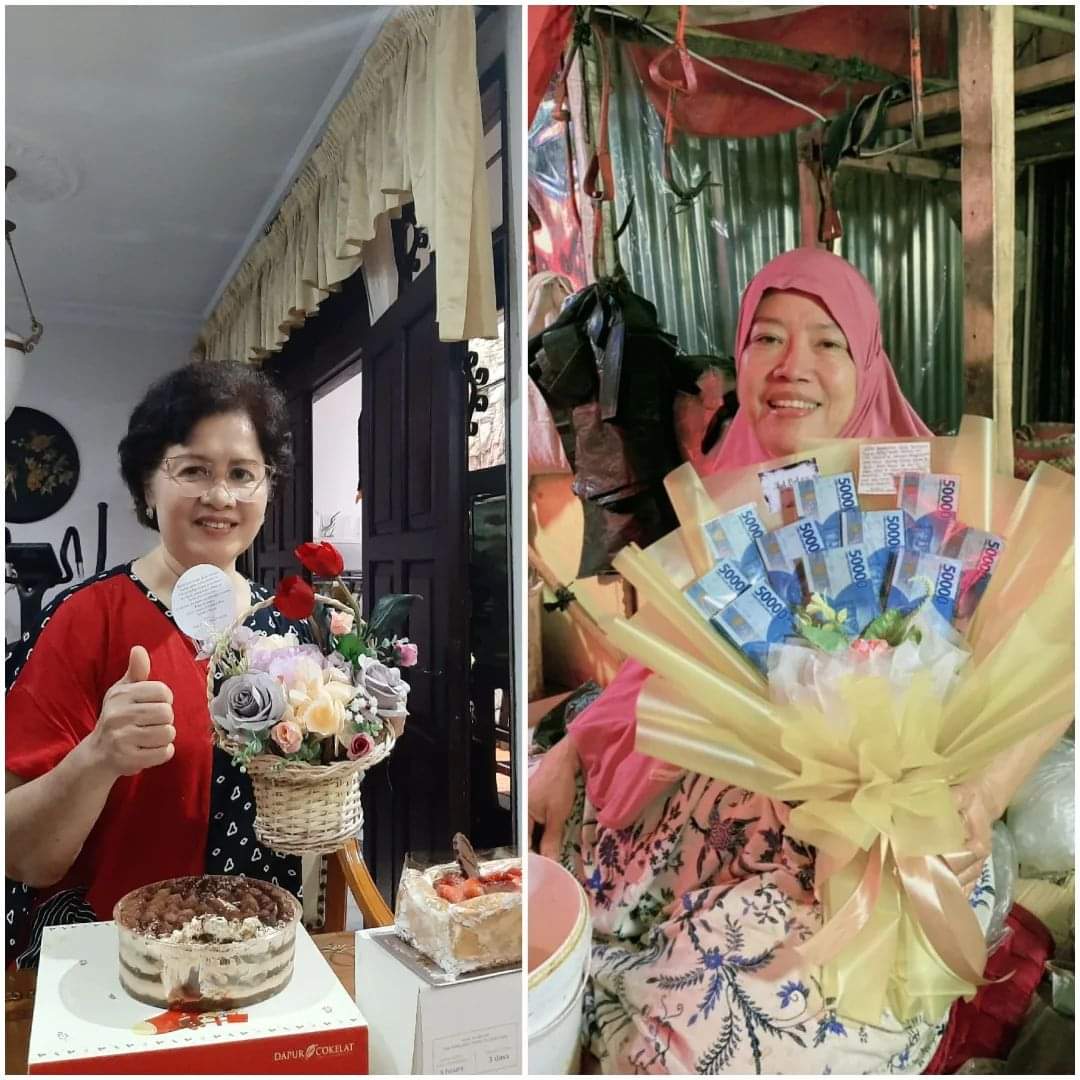 Dinikmati, Pramugari Ini Banting Stir, Jadi Penjual Buket Bunga di Jakarta