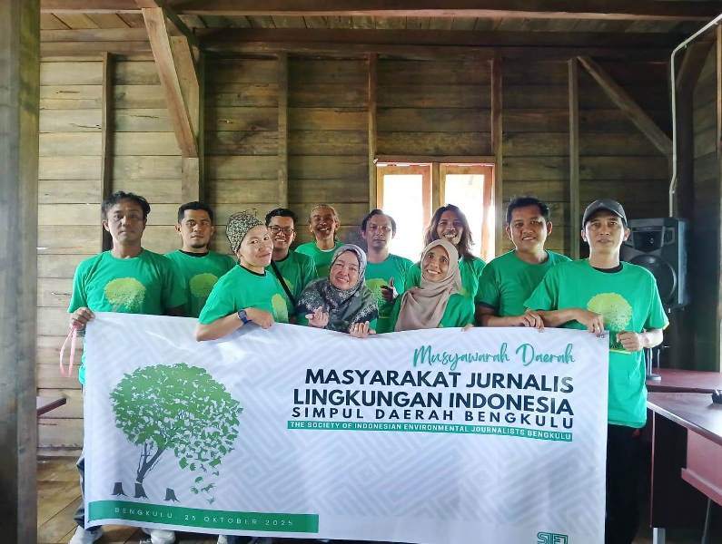 Masyarakat Jurnalis Lingkungan Indonesia Daerah Bengkulu Berubah Jadi Organisasi Semi Otonom