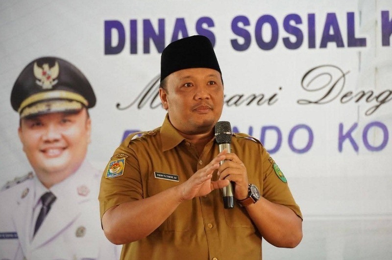 Wakil Walikota Bengkulu Hadiri Rapat Bulanan SDM PKH di Dinas Sosial