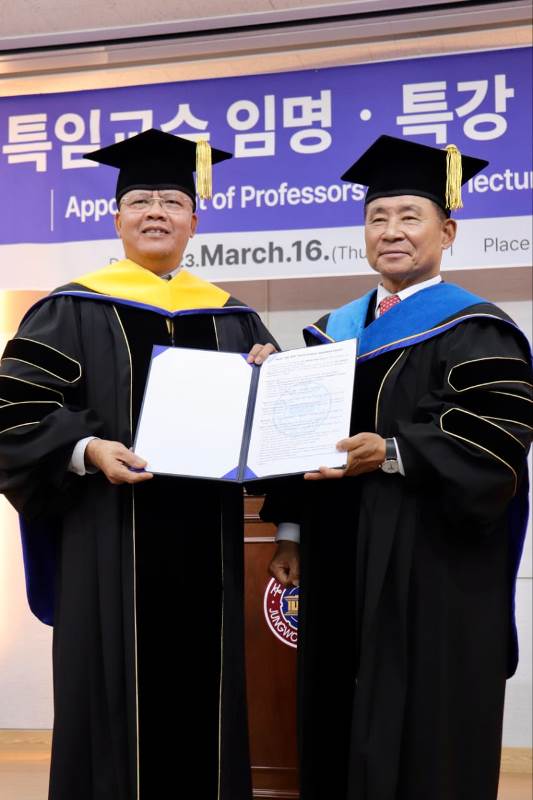  Ini Alasannya Gubernur Bengkulu Rohidin Mersyah Diberi Gelar Profesor dari Pemerintah Korea Selatan