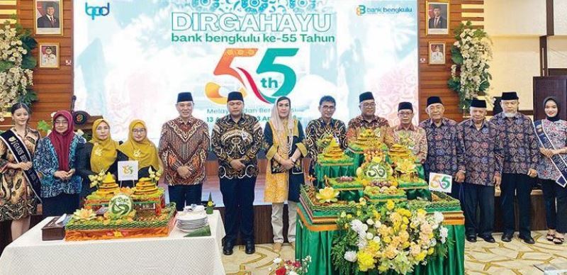 Hari Ulang Tahun ke -55 , Bank Bengkulu Tumbuh Positif 
