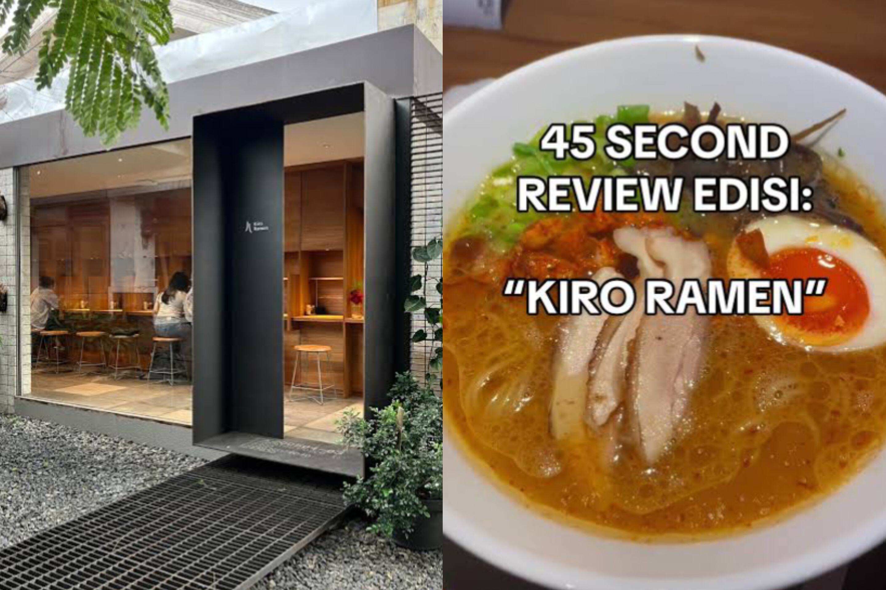 Kiro Ramen Bandung: Tempat Makan yang Estetik, Enak dan Nyaman Untuk Nongkrong Bareng Teman