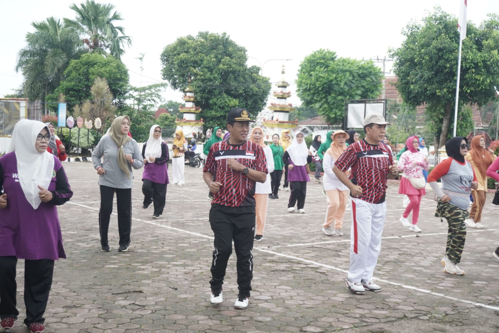 Semarak Hari Ibu ke-96 di Provinsi Bengkulu Dirayakan dengan Senam Bersama