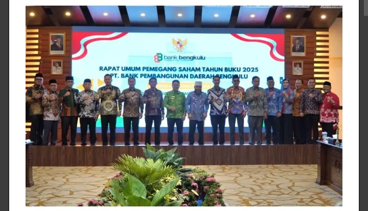Kinerja Moncer di RUPS 2025, Bank Bengkulu Perkuat Modal dan Transformasi